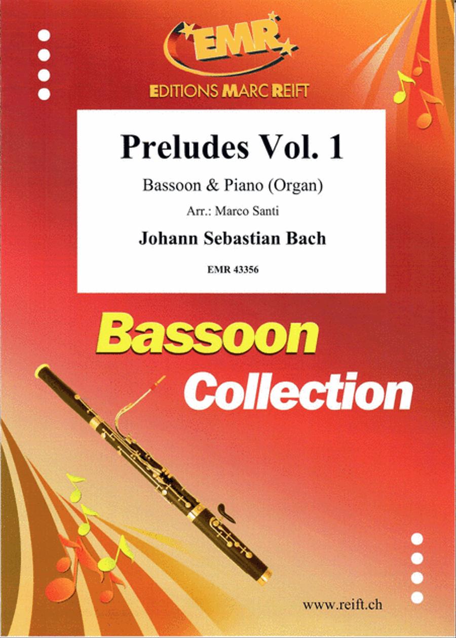 Preludes Vol. 1 Bassoon Solo scores gallery preview page 1