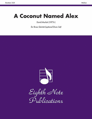 Book cover for A Coconut Named Alex