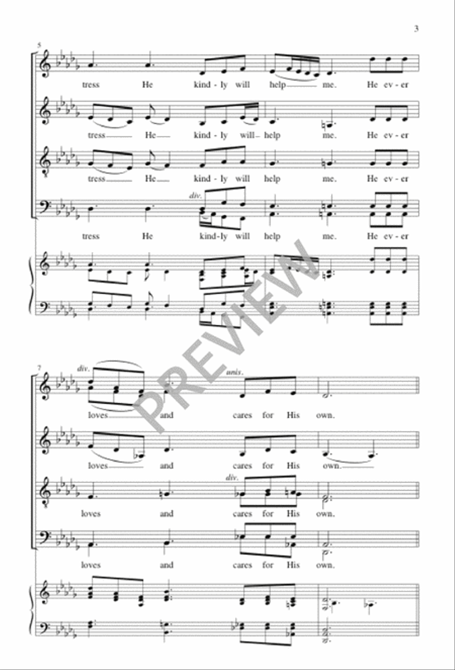 I Must Tell Jesus I Must Tell Jesus SSAATTBB scores gallery preview page 3