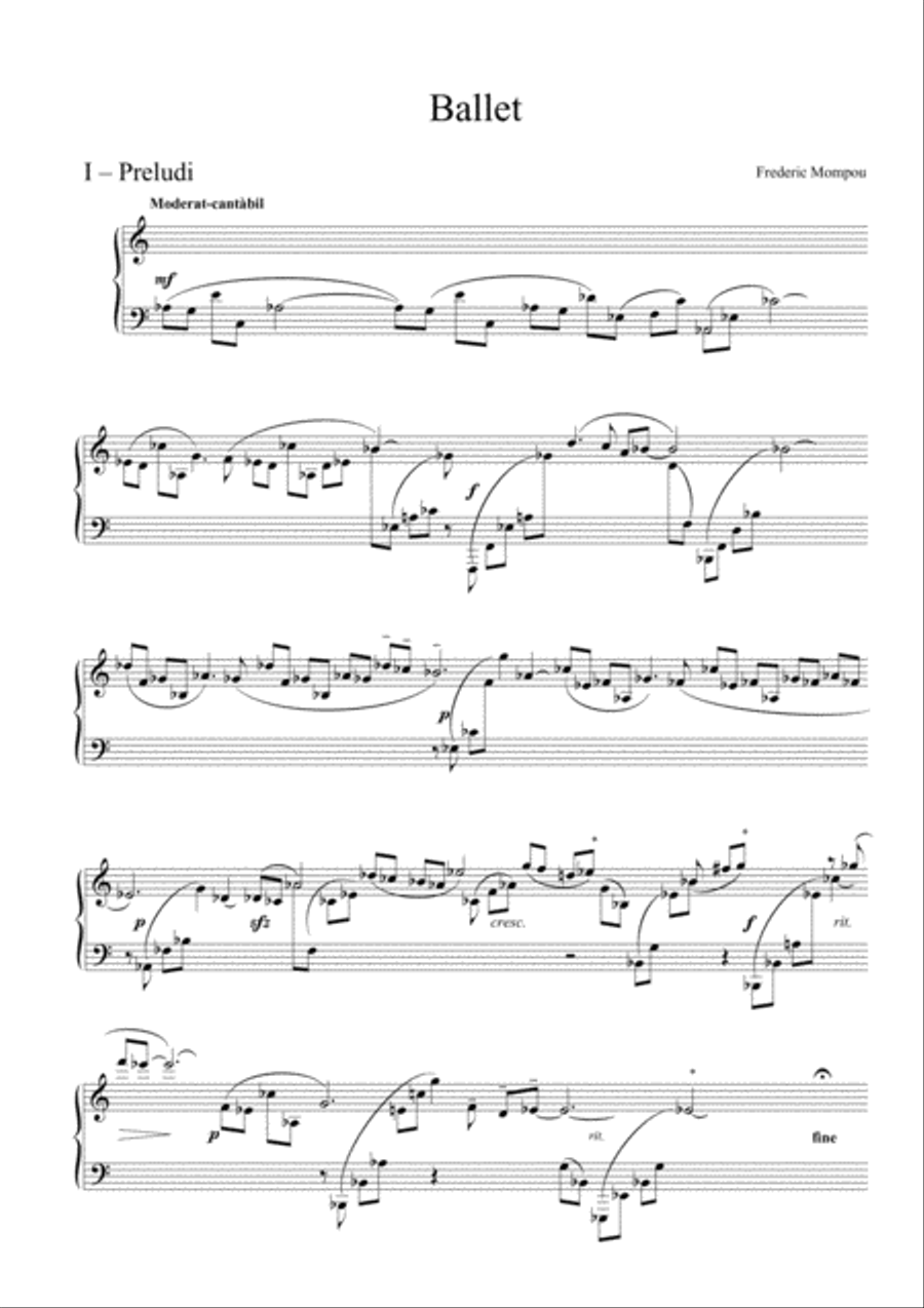Ballet Ballet Piano Solo scores gallery preview page 6