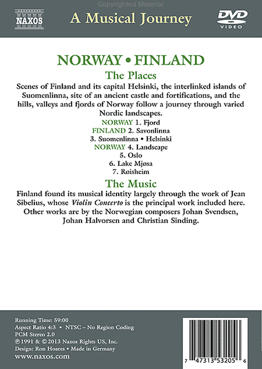 Musical Journey: Norway; Finla