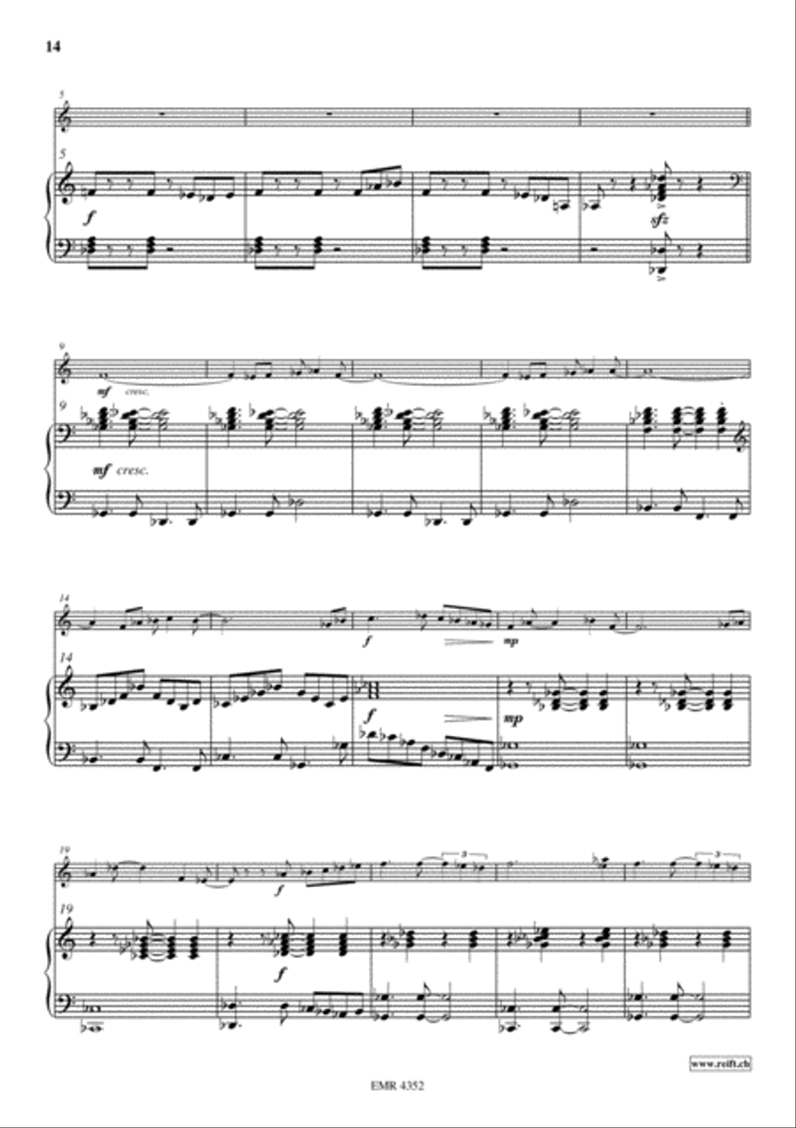 5 Love-Songs Horn scores gallery preview page 8