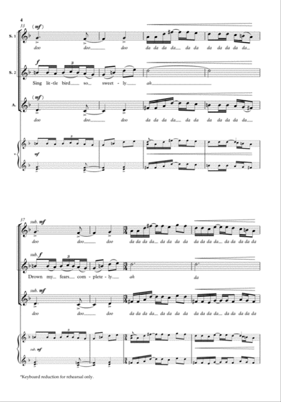 Songbird SSA scores gallery preview page 4
