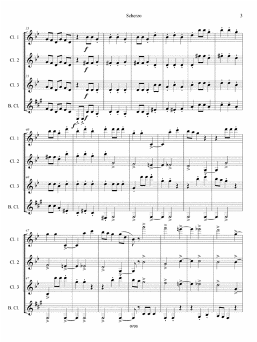 Scherzo (from Symphony No. 9 in E minor, 
