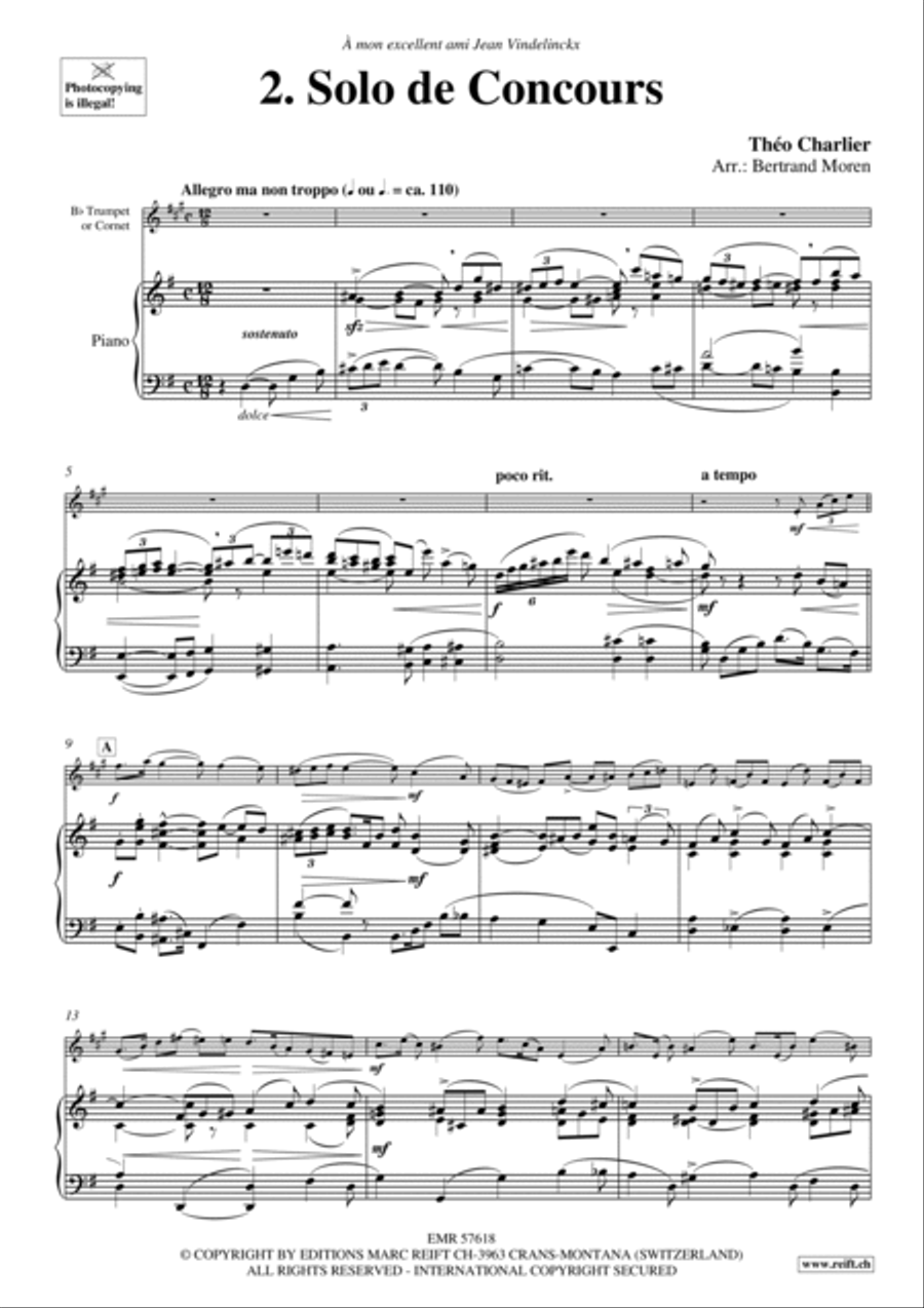 2. Solo de Concours 2. Solo de Concours Cornet scores gallery preview page 4