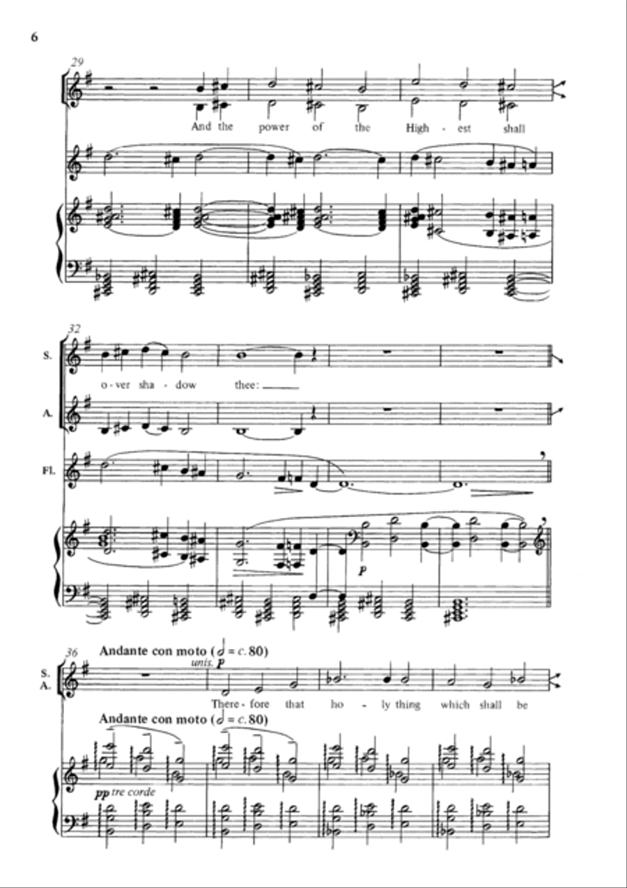 Magnificat Women's Choir scores gallery preview page 5