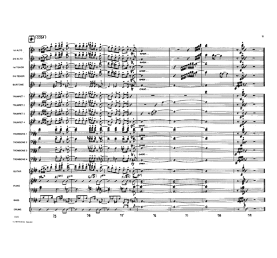 After Hours Jazz Ensemble scores gallery preview page 11