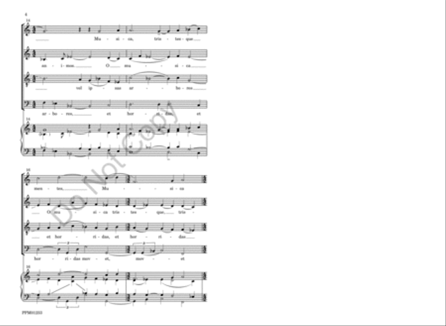 Musica Dei Donum Optimi 4-Part scores gallery preview page 7