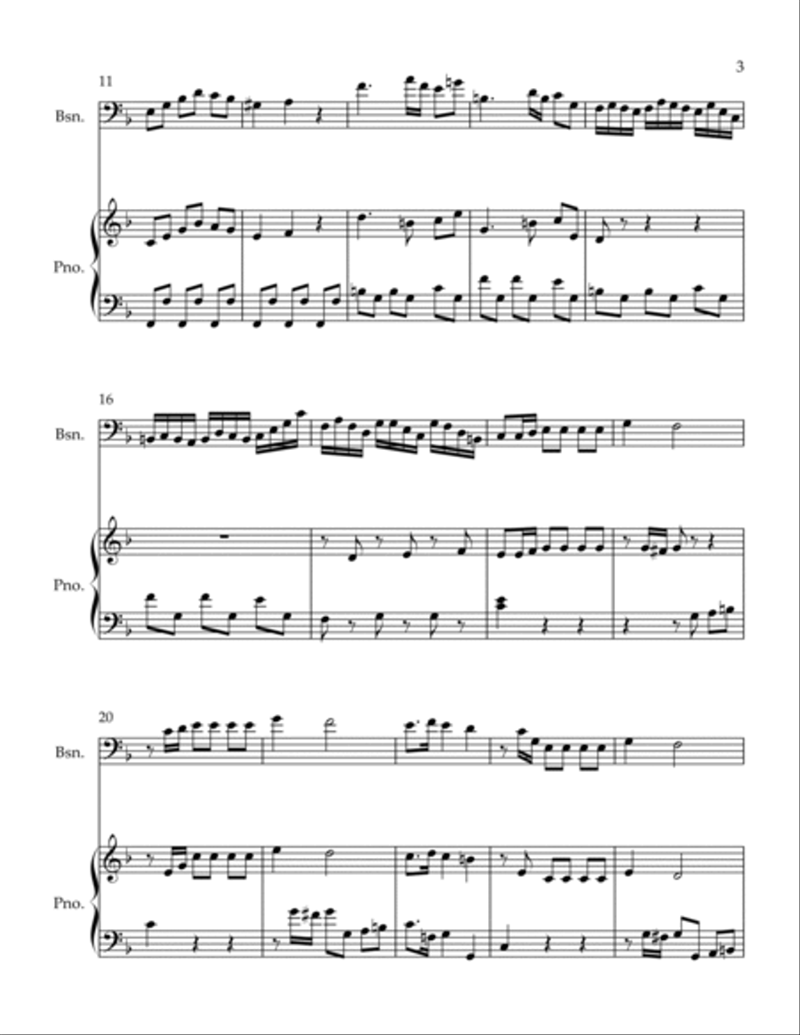 Con Spirito Bassoon scores gallery preview page 3