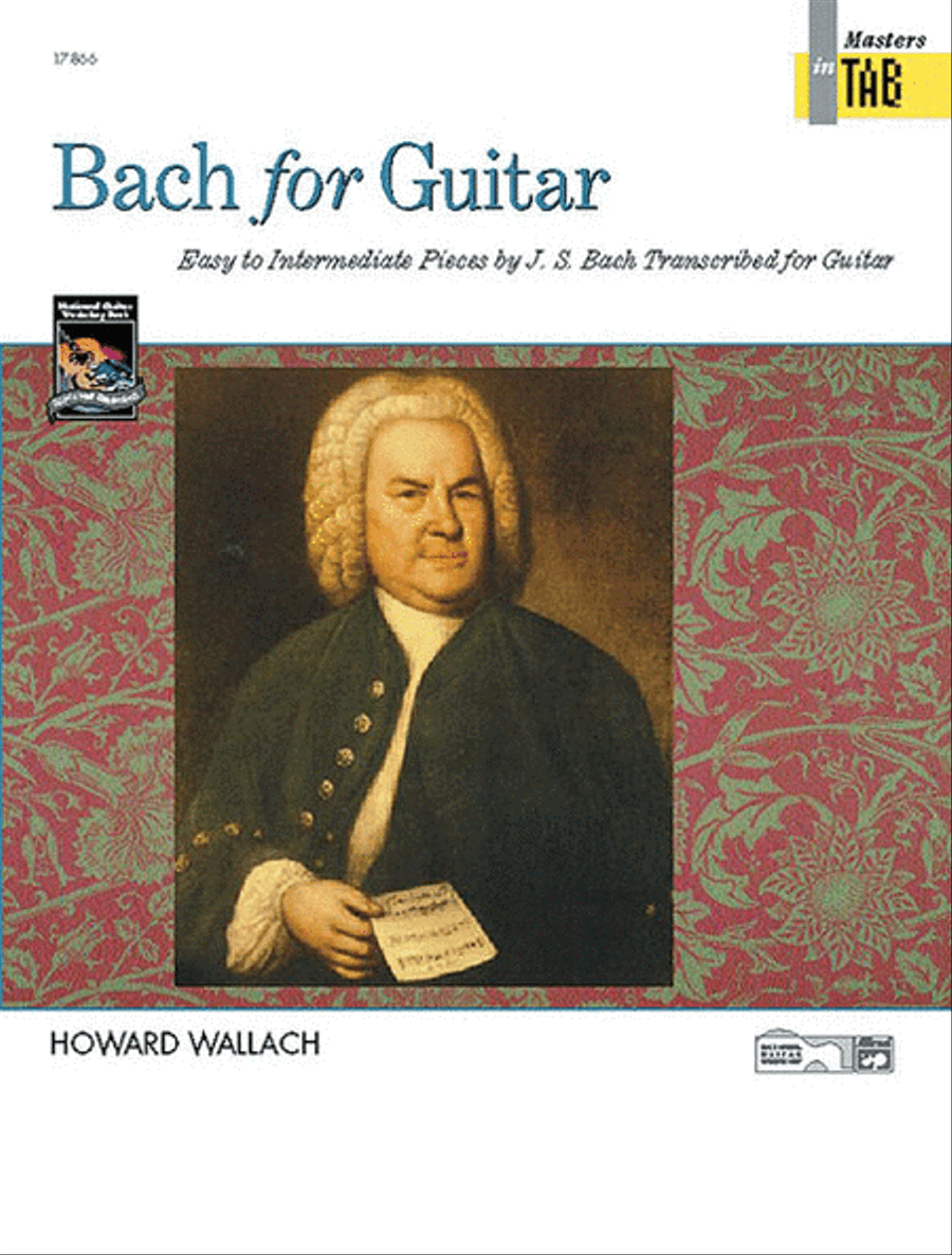 Bach for Guitar - Masters in Tab Electric Guitar scores gallery preview page 1