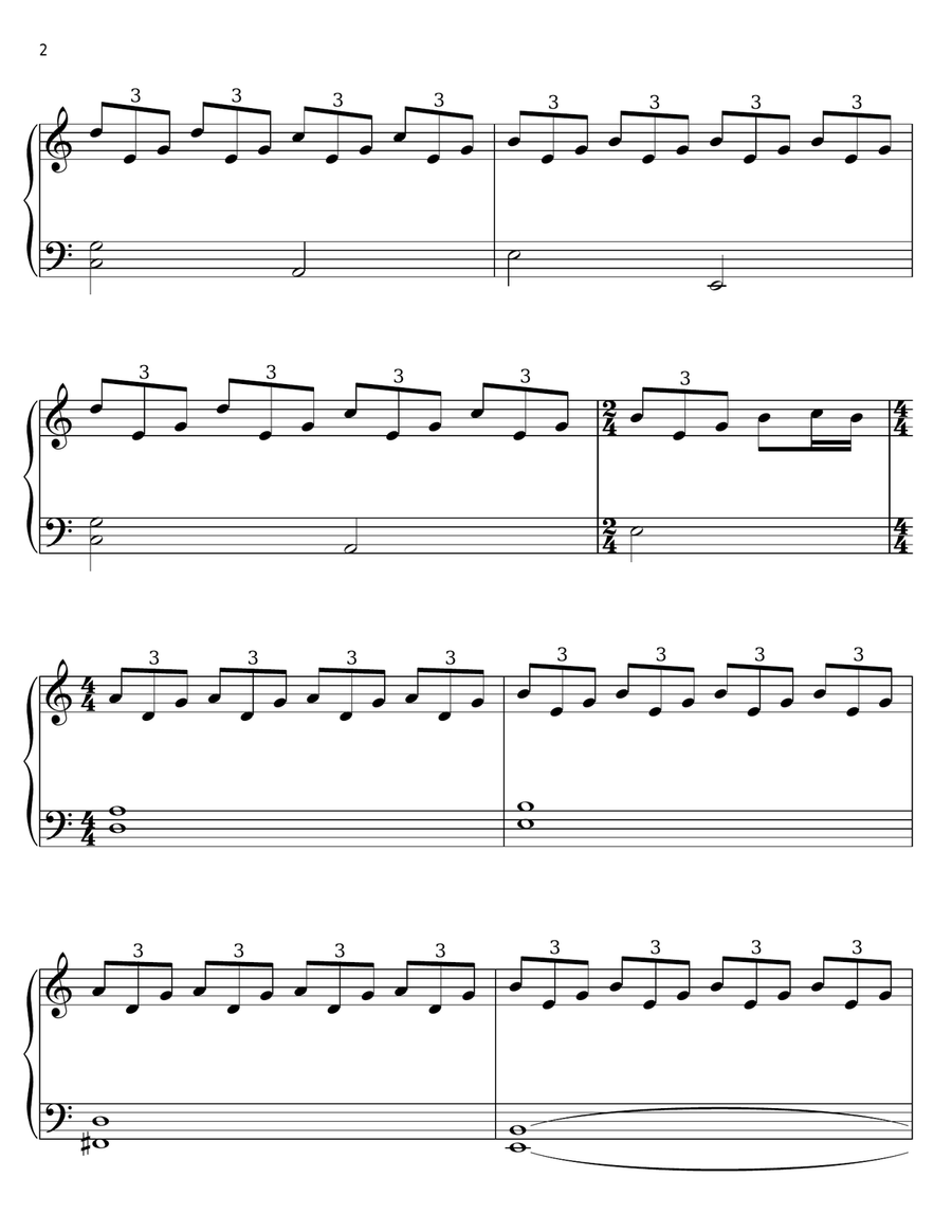 Stuck Here Like Mom Stuck Here Like Mom Easy Piano scores gallery preview page 2
