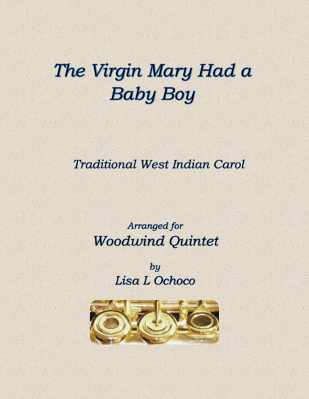 The Virgin Mary Had a Baby Boy for Woodwind Quintet image number null