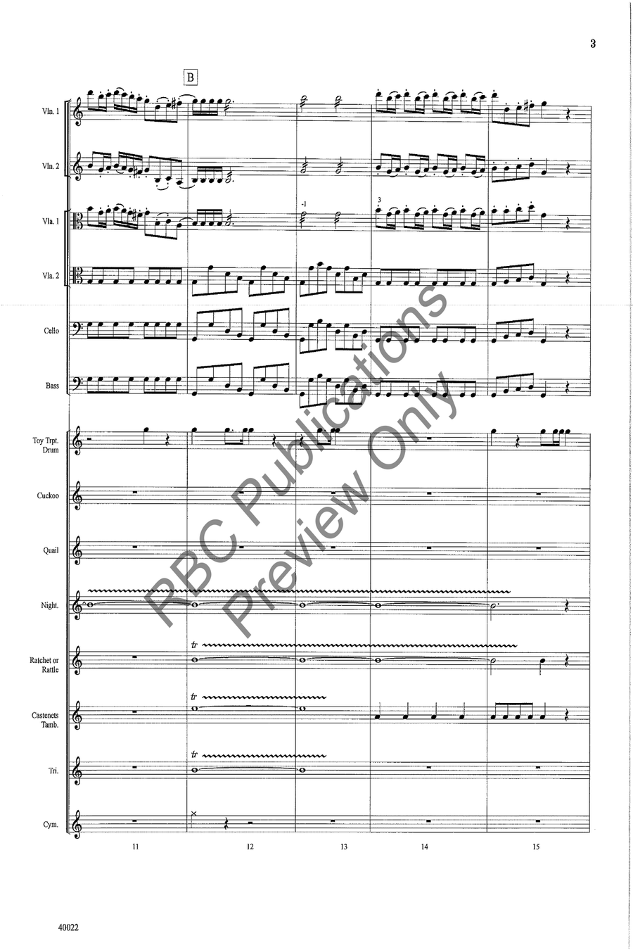 Toy Symphony Toy Symphony String Orchestra scores gallery preview page 6