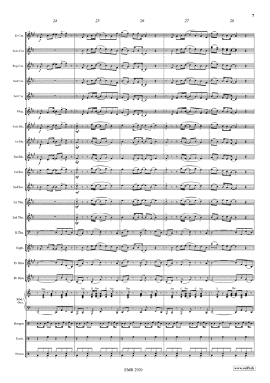 Alexandrie, Alexandra Alexandrie, Alexandra Brass Band scores gallery preview page 8