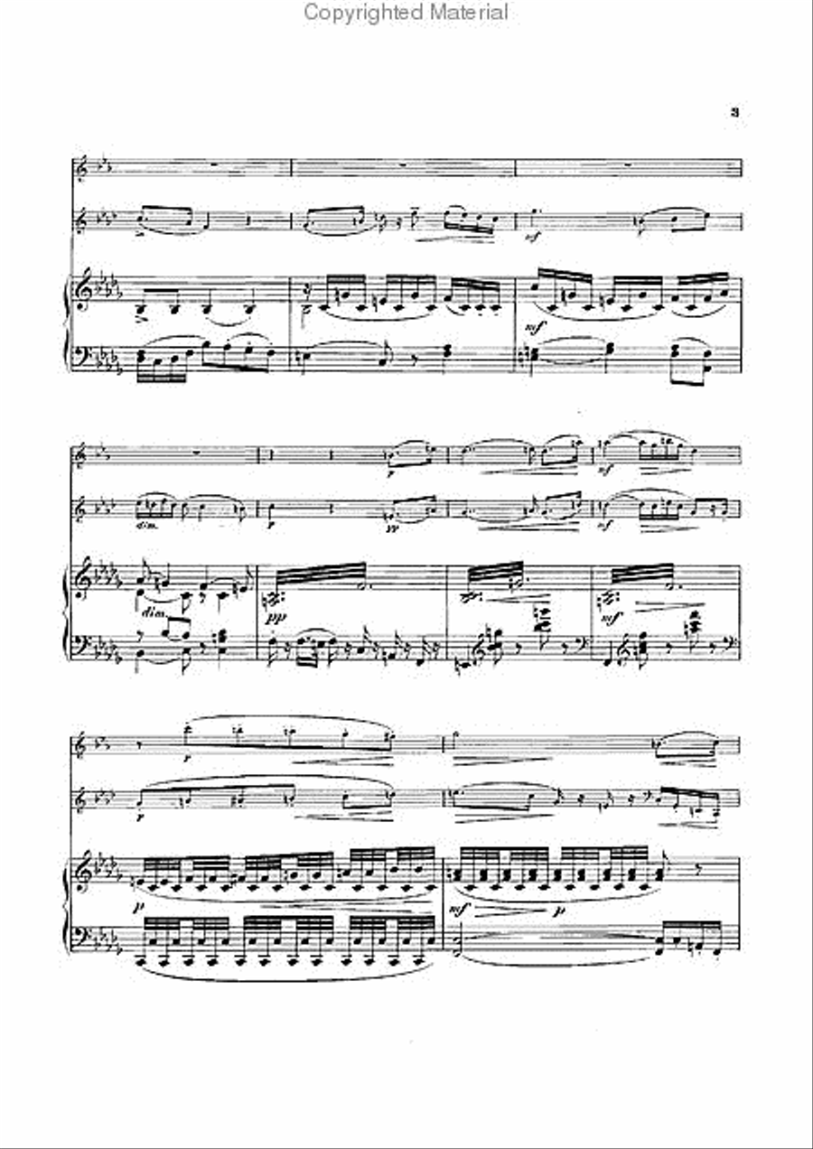Duo Concertante, Op. 5 Clarinet scores gallery preview page 3