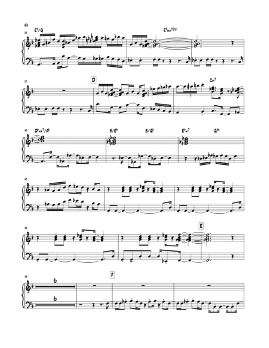 Obliquely Speaking Piano scores gallery preview page 3