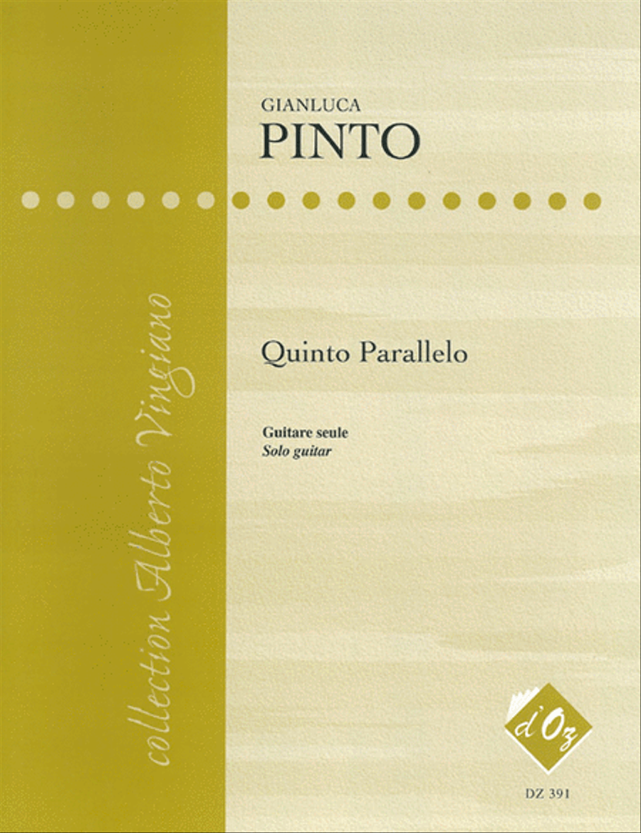 Quinto Parallelo Classical Guitar scores gallery preview page 1