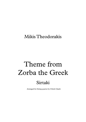 Book cover for Theme From "zorba The Greek"