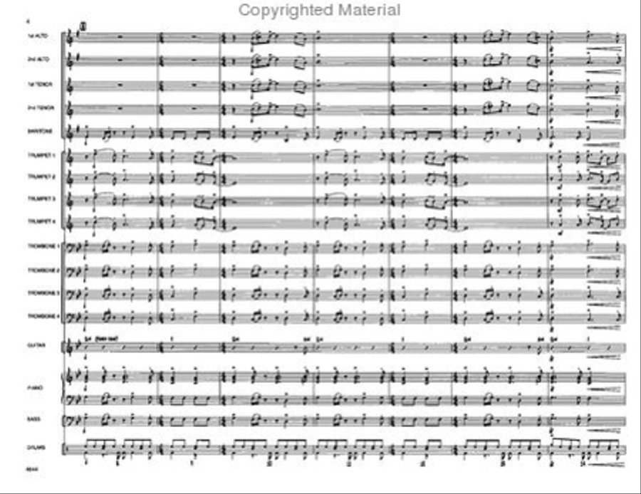 We Three Kings Jazz Ensemble scores gallery preview page 3