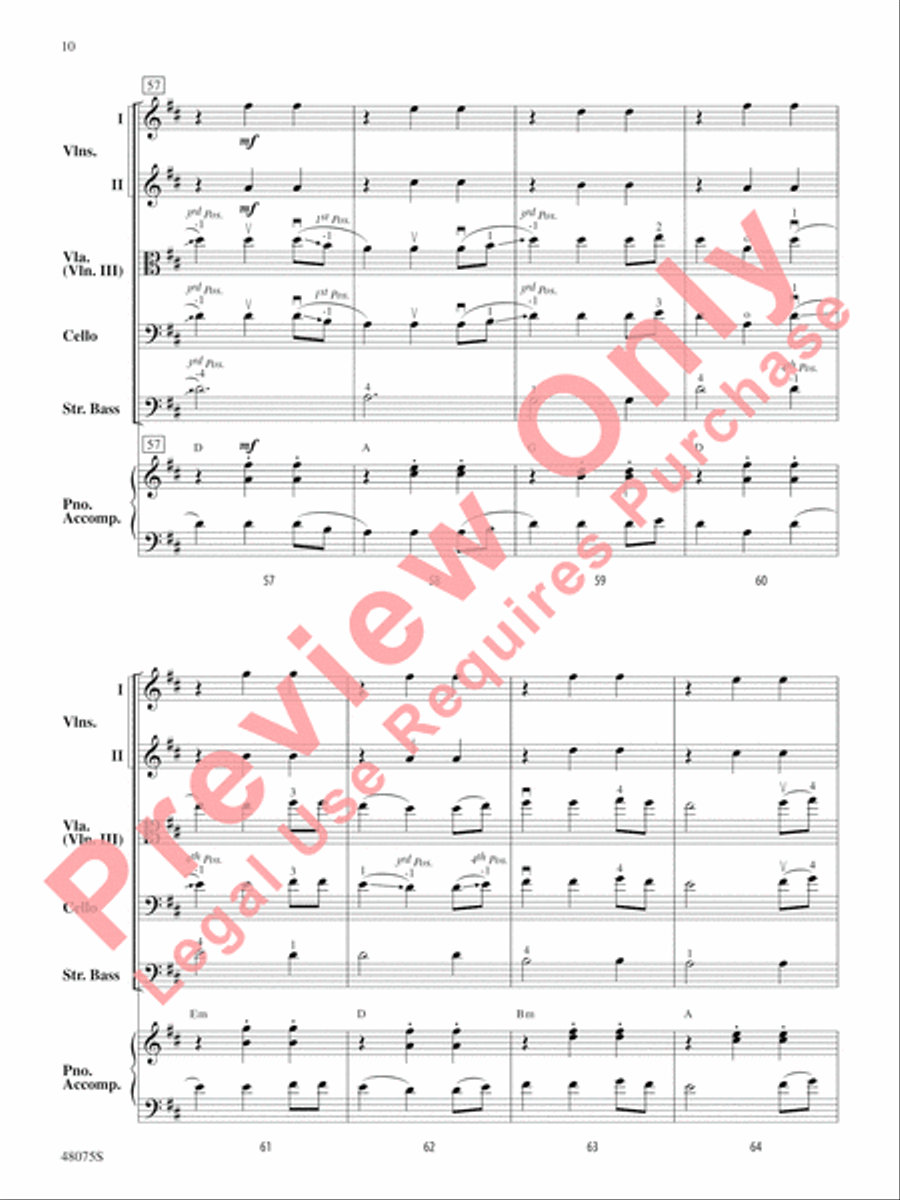 Shifting Sands String Orchestra scores gallery preview page 11