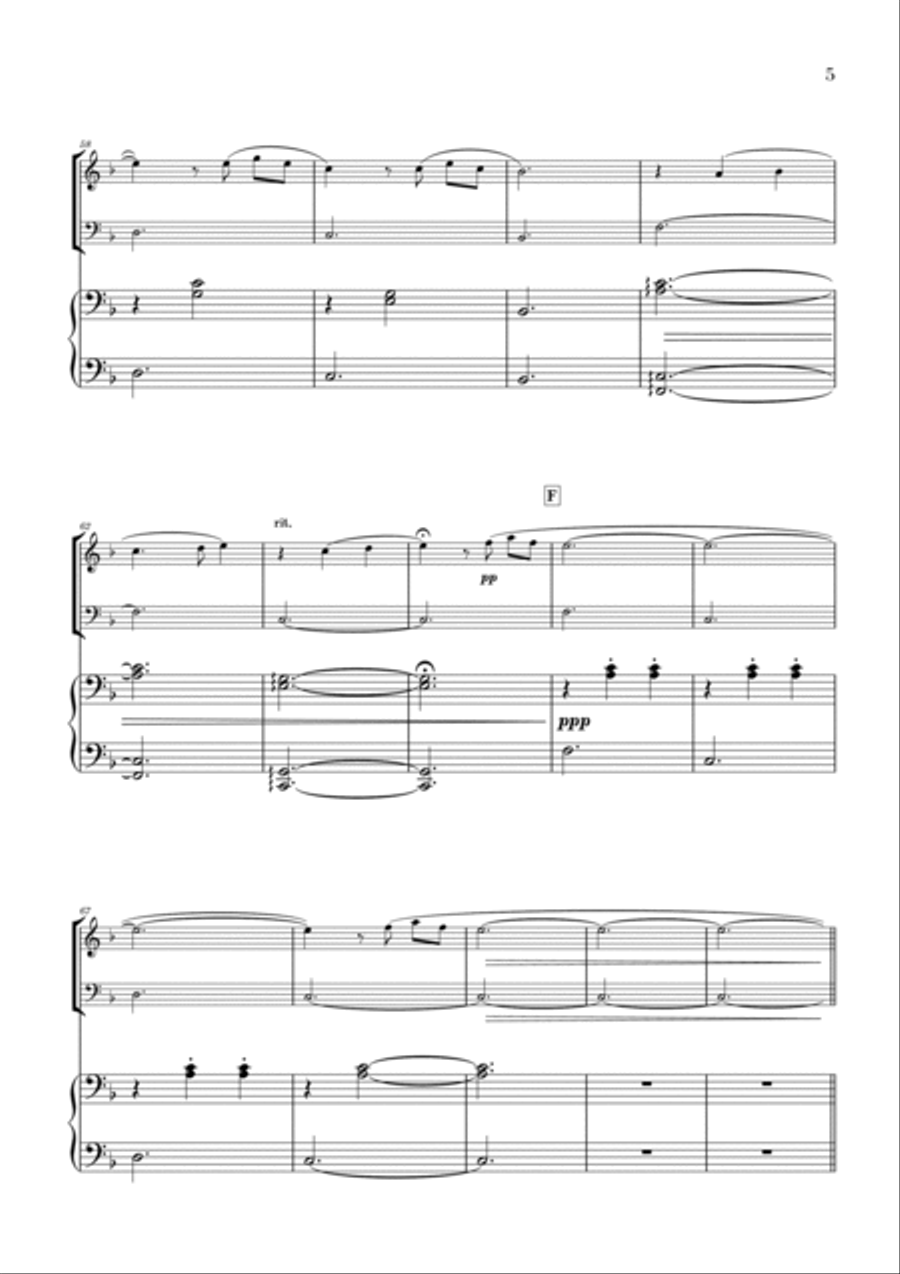 Married Life Piano Trio scores gallery preview page 5