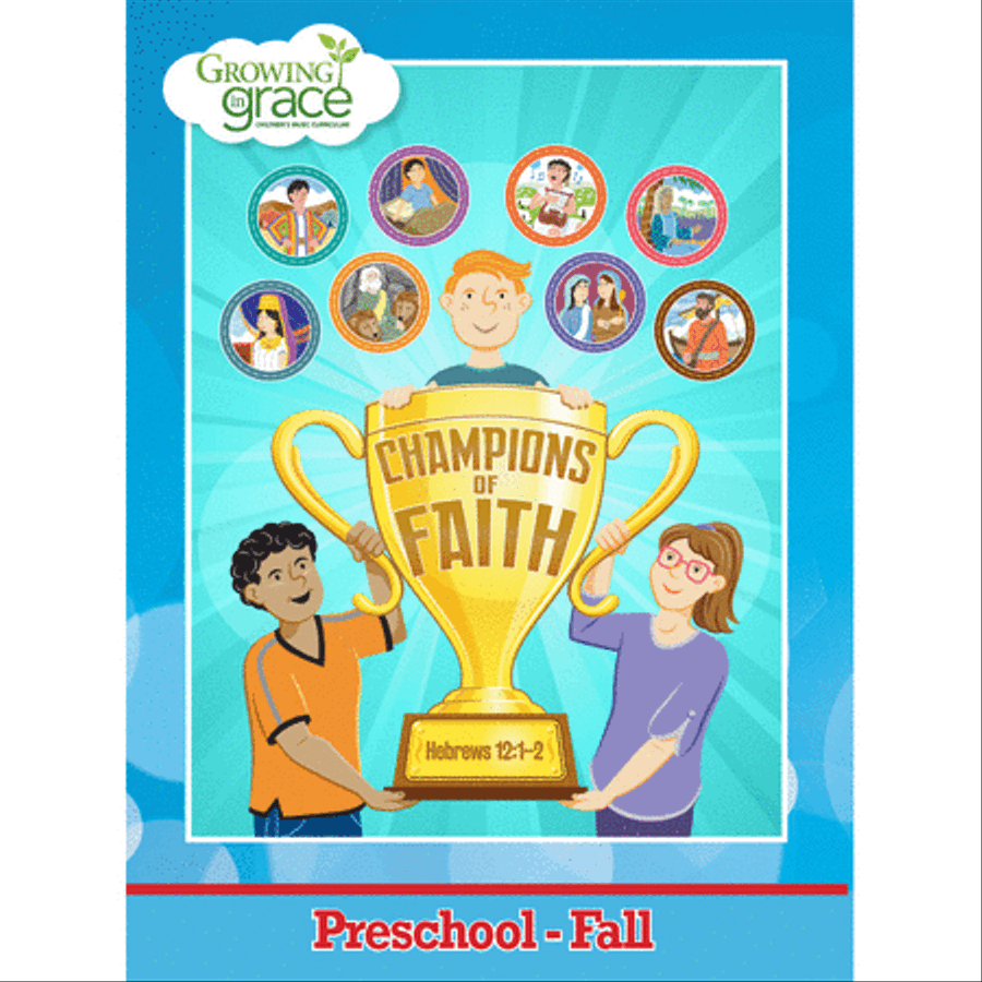 Champions of Faith: Preschool - Fall Unison Choir scores gallery preview page 1