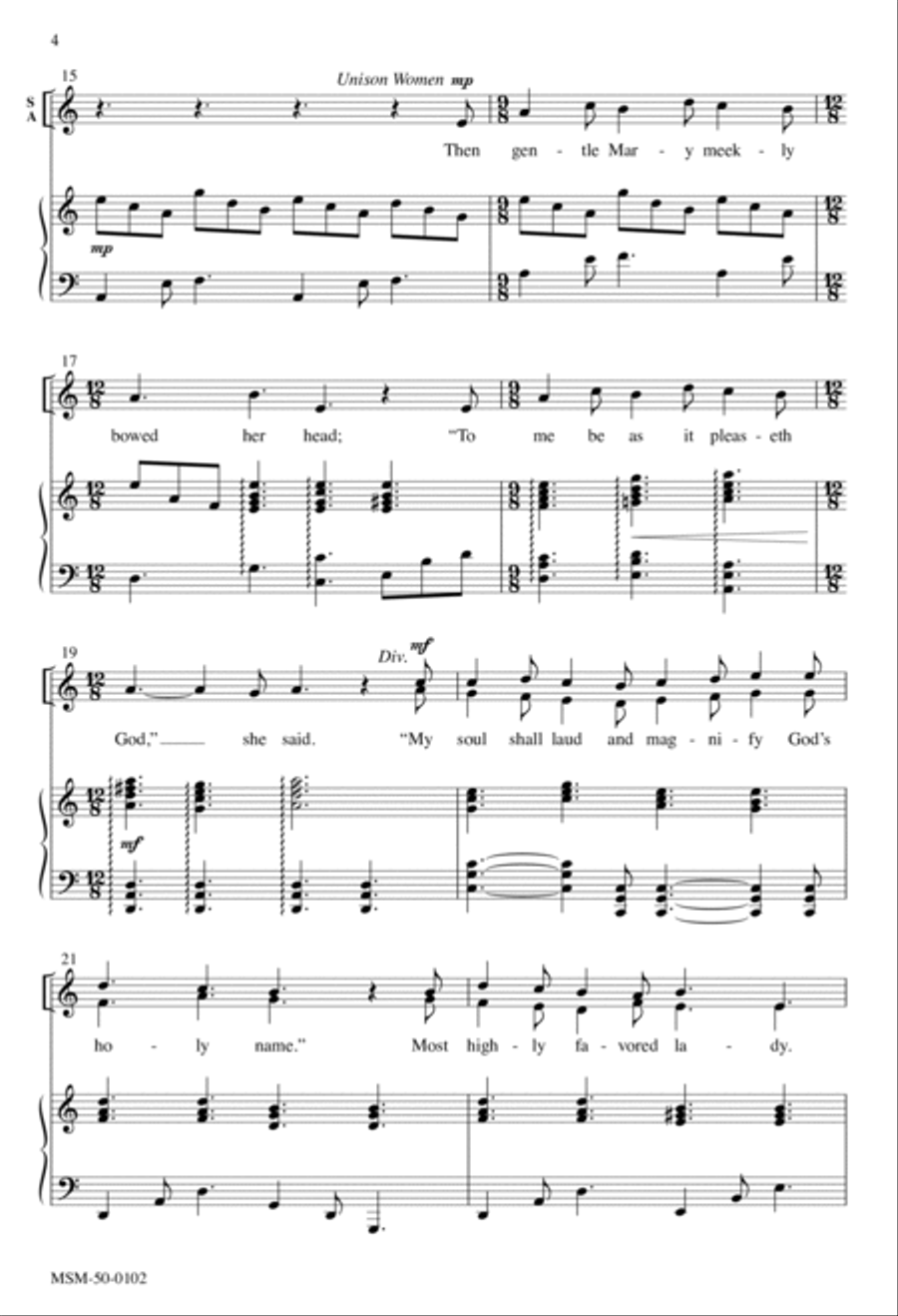Gabriel's Message Divisi scores gallery preview page 3