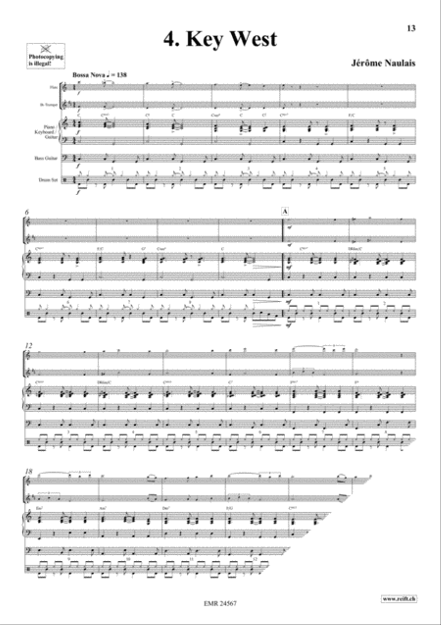 Play With Your Band Volume 3 Flute scores gallery preview page 6