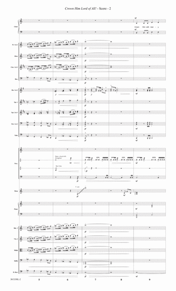 Crown Him Lord of All! - Full Orchestra Score and Parts