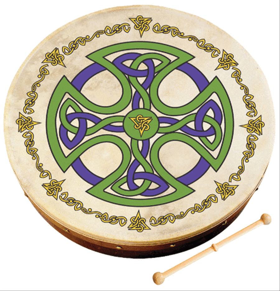 Brosna Cross Bodhrán Percussion scores gallery preview page 1
