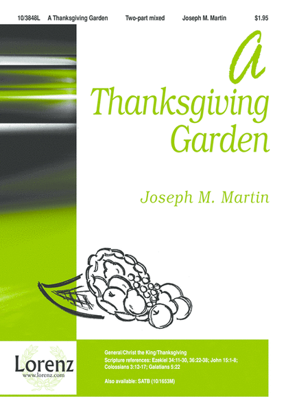 A Call To Thanksgiving Sheet Music, Joseph M. Martin