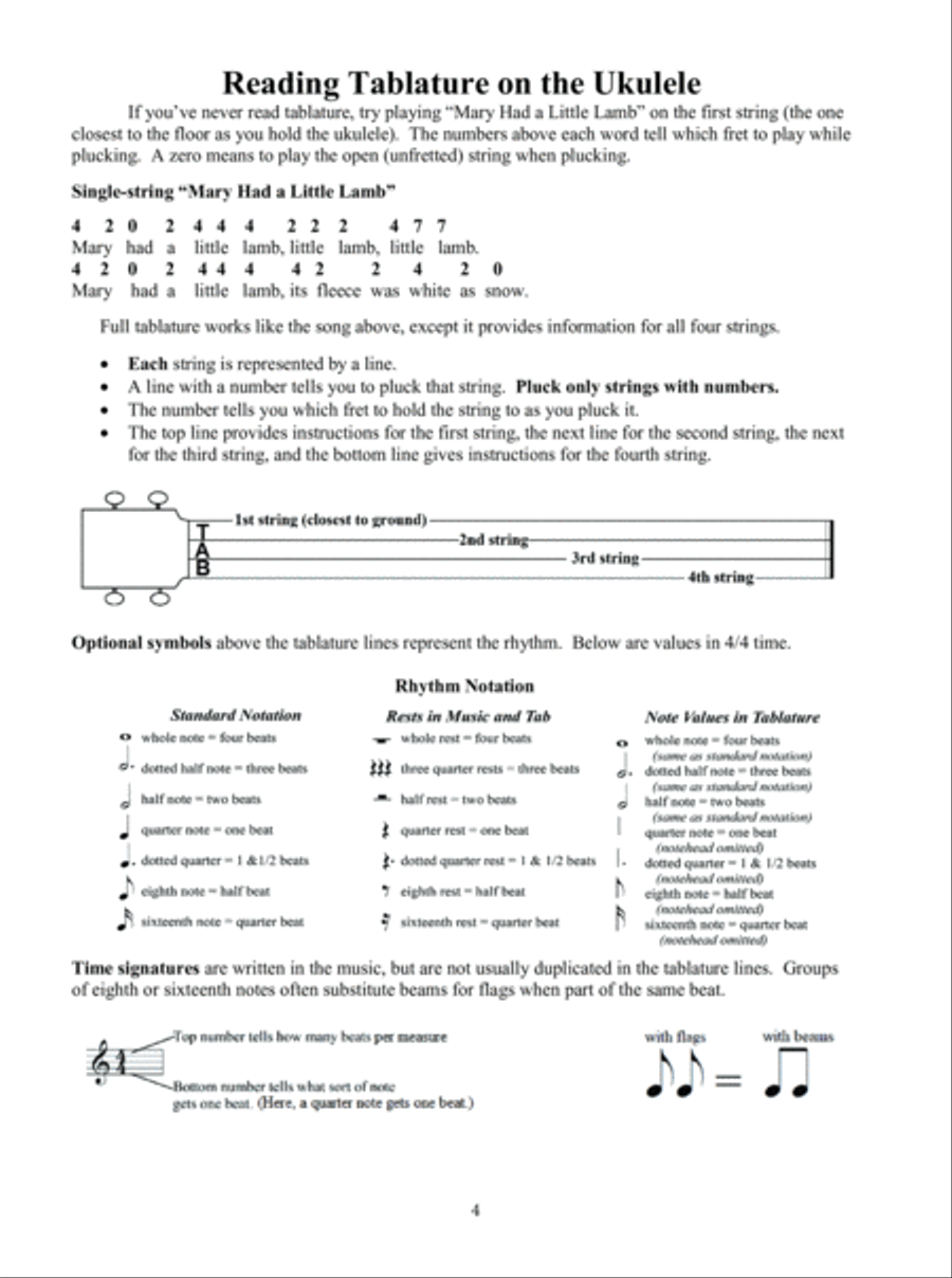 101 EASY UKULELE SOLOS