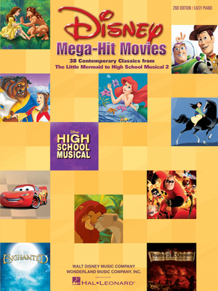Book cover for Disney Mega-Hit Movies