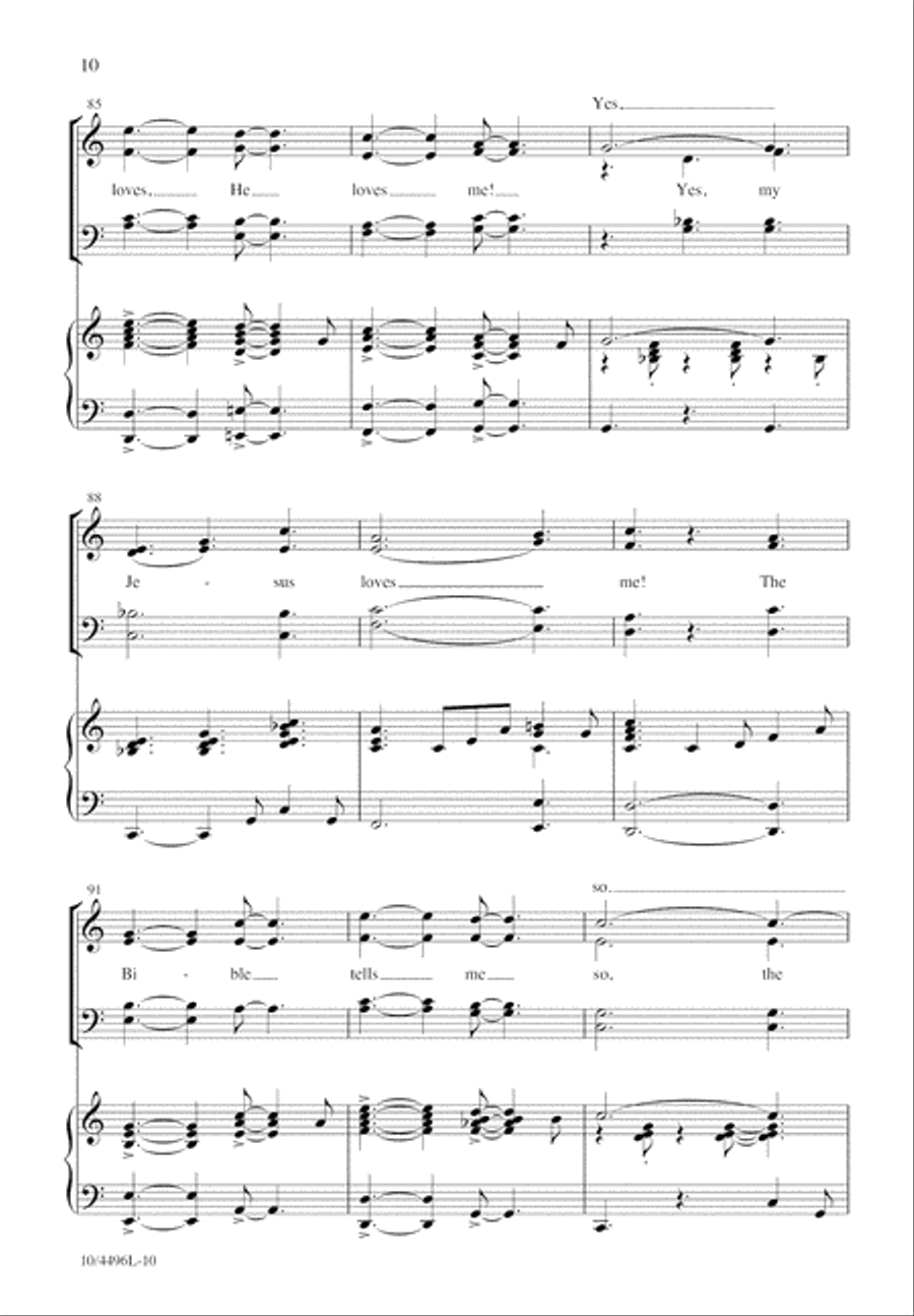 The Bible Tells Me So The Bible Tells Me So 4-Part scores gallery preview page 11