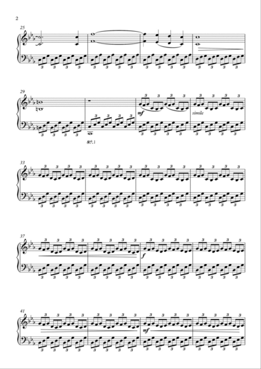 Decision Piano Solo scores gallery preview page 2