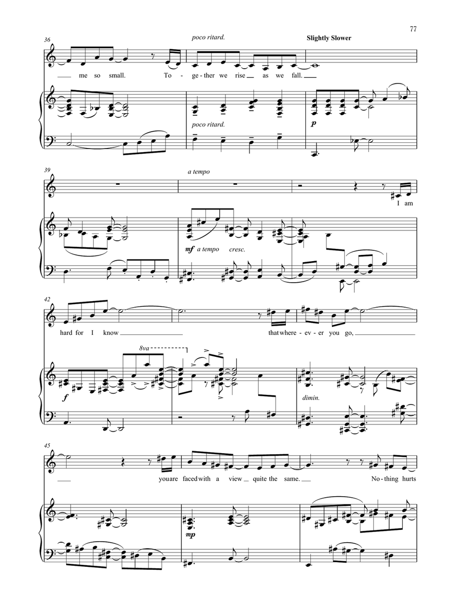 Sycamore Trees Voice scores gallery preview page 4