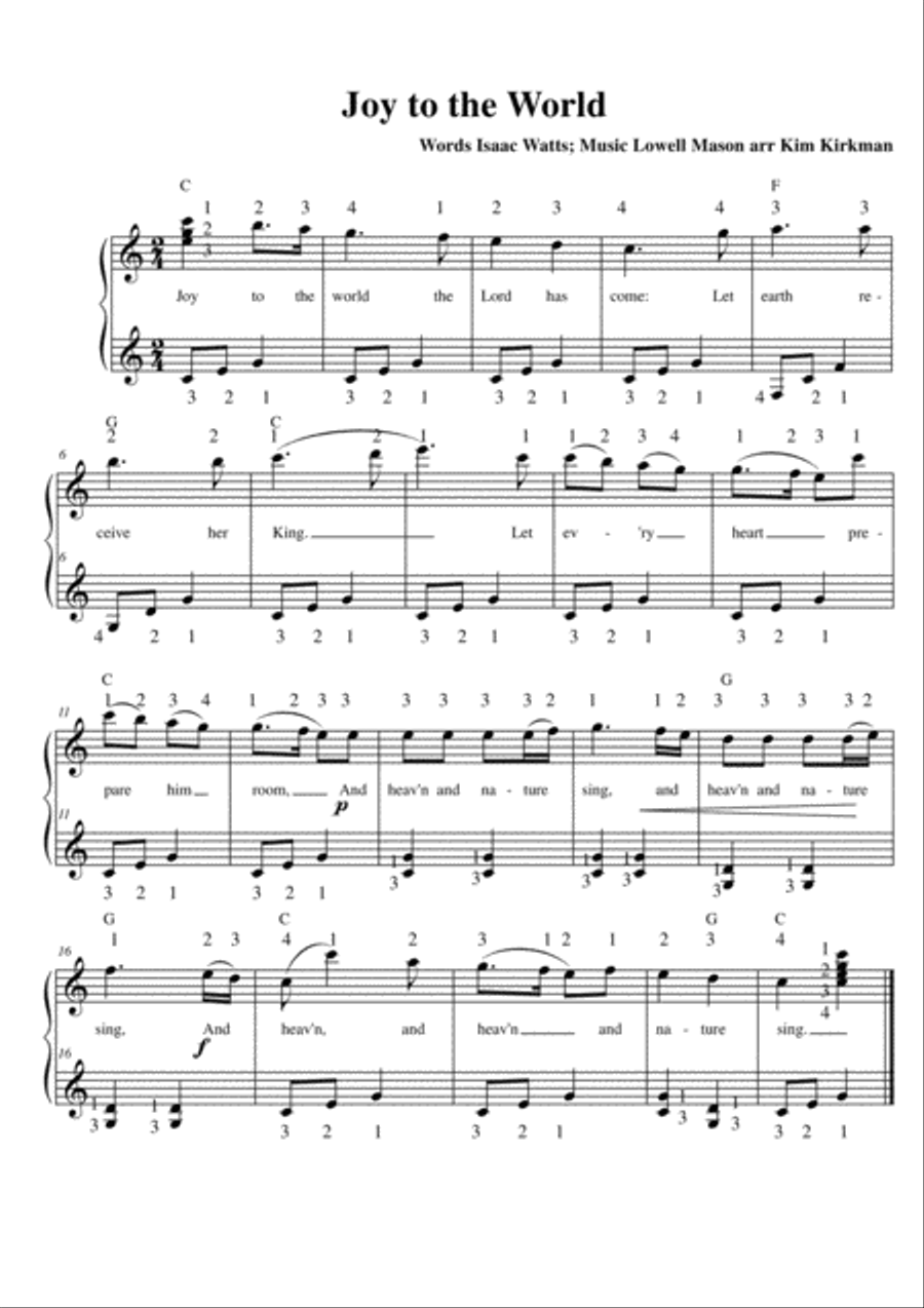 Eight Beginner Harp Christmas Pieces Harp scores gallery preview page 5