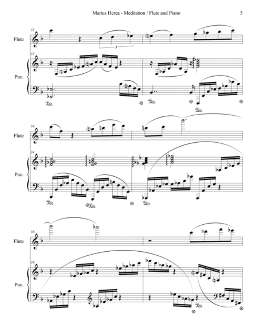 Meditation Small Ensemble scores gallery preview page 5