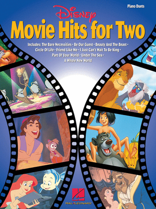 Book cover for Disney Movie Hits for Two