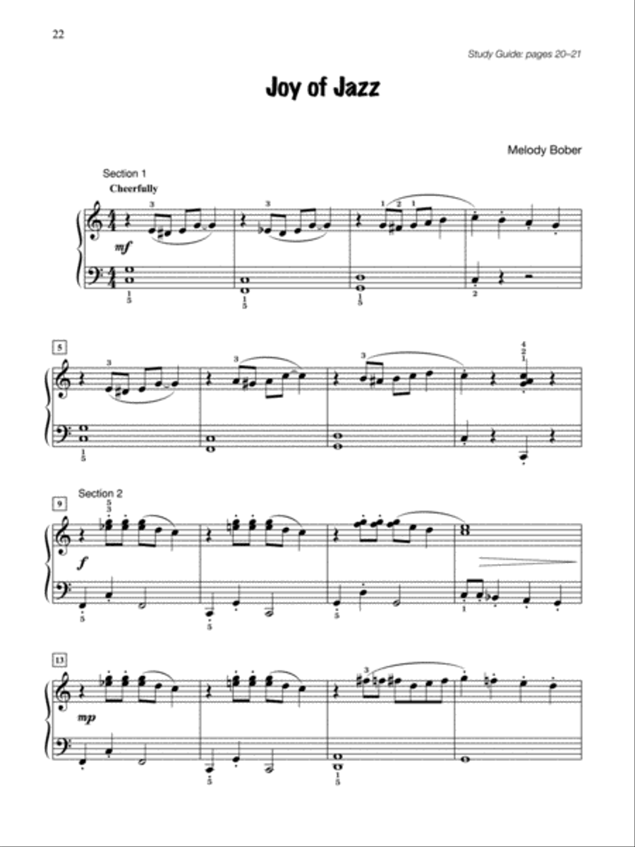 Piano for Busy Teens Easy Piano scores gallery preview page 4