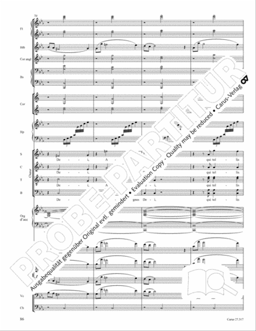 Messe de Requiem Messe de Requiem 4-Part scores gallery preview page 99