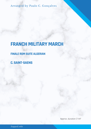 FRANCH MILITARY MARCH - FINALE FROM SUITE ALGERIAN