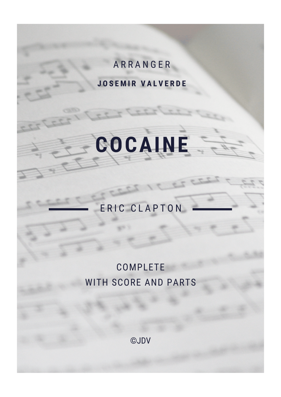 Cocaine Large Ensemble scores gallery preview page 1