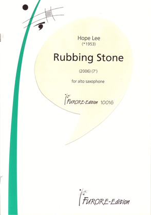 Rubbing Stones