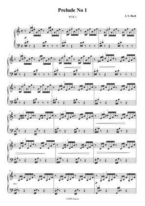 Prelude 1 in C major