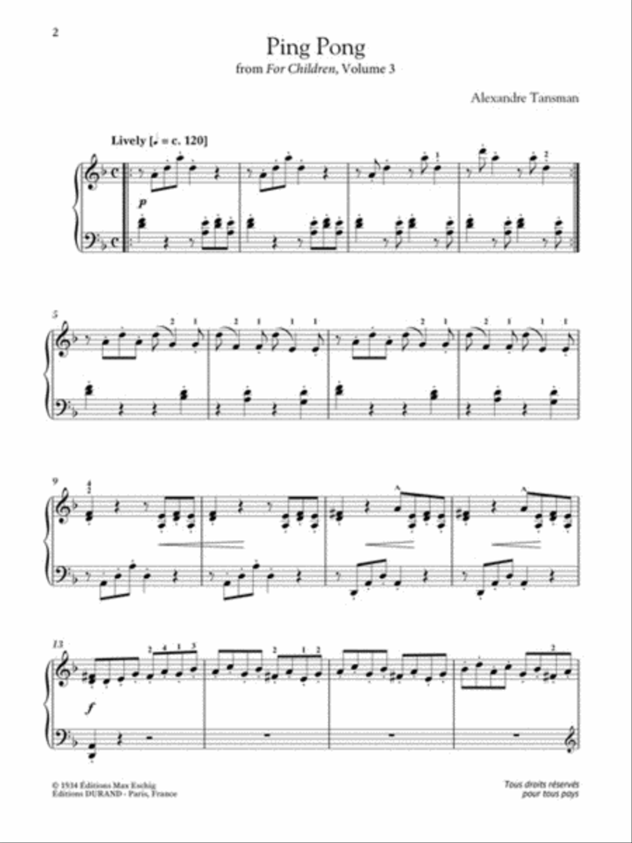 Bonjour, Piano! – Intermediate Level Piano Solo scores gallery preview page 6