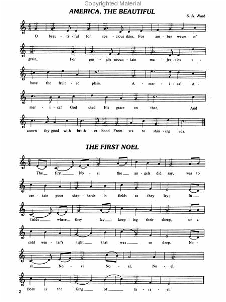 Alfred's Very First Tonechime Arrangements Handbell Choir scores gallery preview page 48