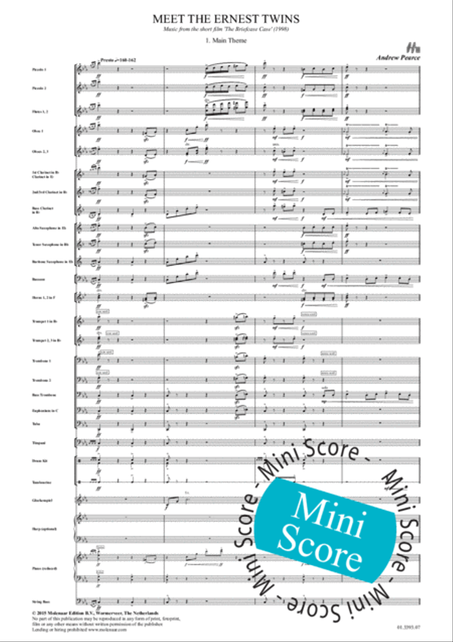 Meet the Ernest Twins Concert Band scores gallery preview page 5