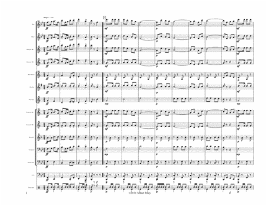 March Bellissimo Concert Band scores gallery preview page 2