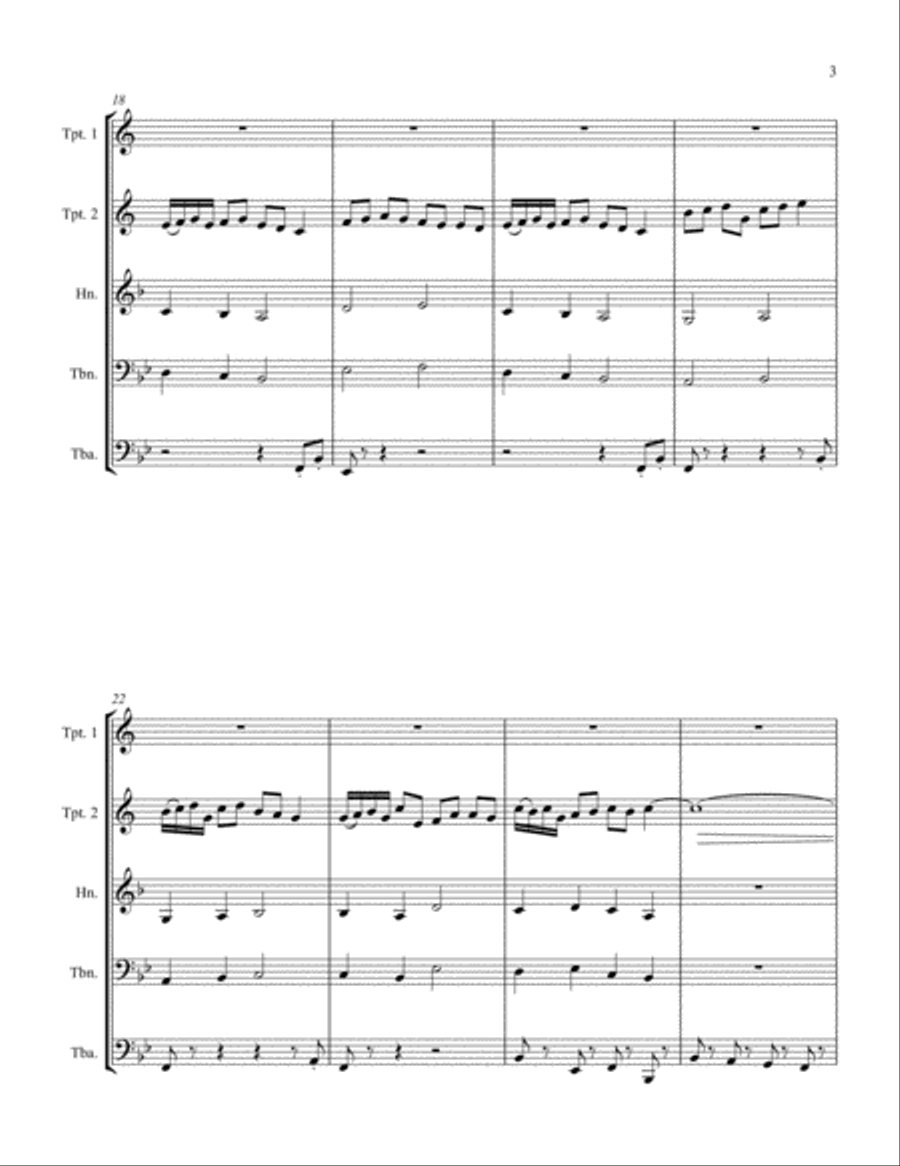 Chorale Prelude on Christ the Lord Is Risen Today Easter scores gallery preview page 3
